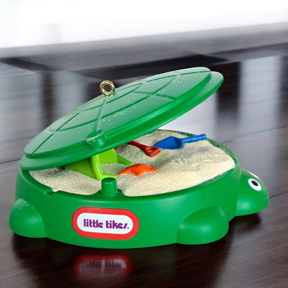 Hallmark Keepsake Ornament Little Tikes Classic Turtle Sandbox 2014 - Picture 7 of 10